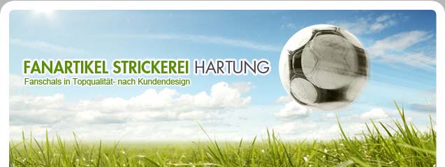 Ihr Partner für Fanschals Fanschals Strickerei Hartung